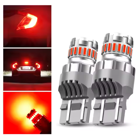 AUXITO 2Pcs 7443 LED Brake Light 7440 1156 BA15S P21W 7440 W21W Turn Signal Light 3157 Reverse Parki