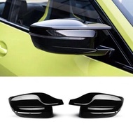 Side Mirror Cover Caps Gloss Black Replacement M3 Style For BMW G20 G30 G28