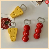 High Quality Cute Bottle Opener Candied Cheese Refrigerator Magnets Home Decor Kitchen Gadgets