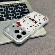 Compatible with iPhone17PROMAX IP17 IP16 IP15 IP14PLUS IP12 IP11 Phone Case Anti-drop Transparent Ca