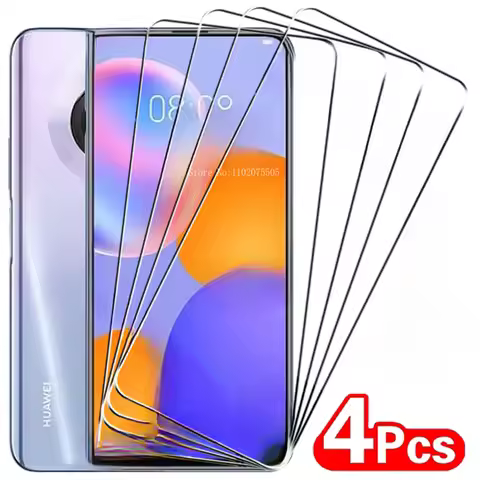 4PCS Tempered Glass For Huawei Y9A Y9 Prime Y9S Y9 Y7P Y7A Y7 Y6 Pro Screen Protector For Huawei Y7 