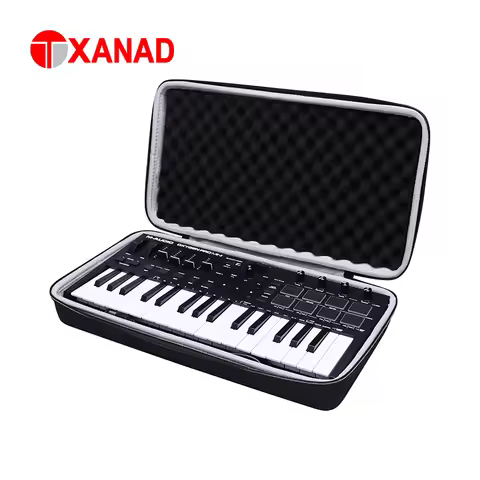XANAD EVA Hard Case for M Audio Oxygen Pro Mini 32 Key USB MIDI Keyboard Controller Travel Carrying 