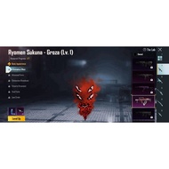 Pubg Account Ryomen Sukuna Groza Level 1