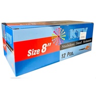 KTV 8 Inch Scissors (Box/12 Pieces)