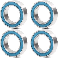 3802 VRS MAX Cartridge Bearings, Size 15x24x7mm Chrome Steel Black Sealed with Grease, 3802LLU Cart