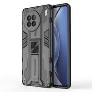 全城熱賣 - 適用於vivo X90 5G 超音速PC+TPU防摔保護殼（黑色）