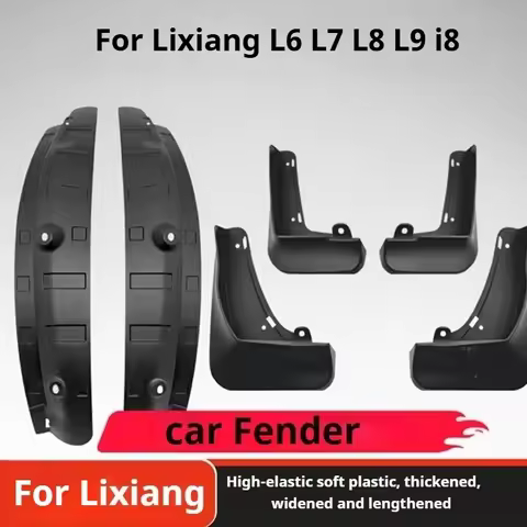 For Li Lixiang L6 L7 L8 L9 I8 Car Fender Ideal Automobile Front and Rear Wheel Liner Mudguards Speci