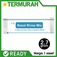 Nasal Rinse Nose Wash Salt 2.7g waterpulse irrigation sinusitis allergies mix netpot cleaner NaCl se