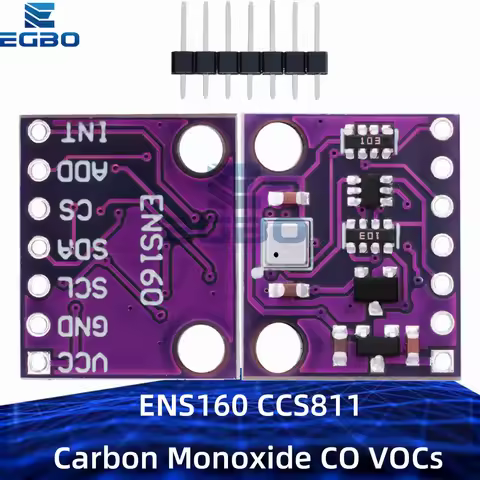 ENS160 CCS811 Carbon Monoxide CO VOCs Air Quality Numerical Gas Sensor Module for arduino