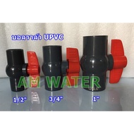 บอลวาล์ว UPVC 1/2 หุน 6หุน1 นิ้ว SLG ทนแรงดัน ทนต่อการกัดกร่อนของสารเคมี  **** ใช้สำหรับสวมท่อ UPVC 