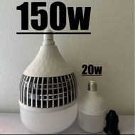 150w electric bulb. 20w bulb included. Free holder included