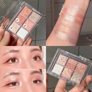 ODBO SIGNATURE EYESHADOW PALETTE โอดีบีโอ ซิกเนเจอร์ อายแชโดว์ พาเลท 6 สี #OD276