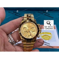 Real Gold Customized Rolex Daytona (Gold Di) Steel Band Real Gold 18K/24K Rose Gold/Gold/Platinum Go