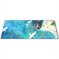 FBB Original Island Keycaps PBT Heat Sublimation การปรับแต่งสูงคีย์บอร์ดบุคลิกภาพสีน้ำเงินมหาสมุทรไล