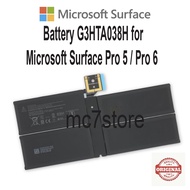 Original Laptop Battery G3HTA038H 7.57V 45Wh 5940mAh for Microsoft Surface Pro 5 / Pro 6