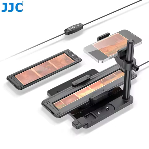 JJC Mobile Negative Film Scanner 35mm 120 Film Scanner Set with Adjustable Backlight Negative Film H