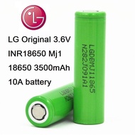 LG MJ1 3500mAh, 10A Flat Top High Drain 18650 Battery