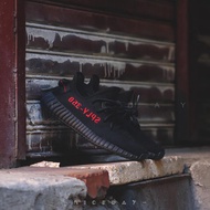 YEEZY BOOST 350 V2 Bred Black Red Men and Women Casual Sports Training Running Shoes Mesh
