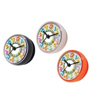 [szlztmy2mg] Shower Clock Wall Hanging or Countertop Creative Simple Easy Reading Face Small Educati