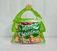 Healthy Snack Packs (Trail Mixed, Nuts, Seeds & Saudi Dates Fruit) in a Christmas Tree Resealable Po