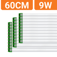 [ยกลัง30หลอด] Lamptan หลอดไฟ LED T8 Tube Green Lyn-guard  9w 18w รุ่นขั้วเขียว แสงขาว (Double Ended)
