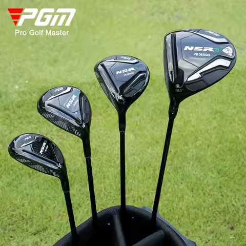 PGM Men Left Hand Golf Driver #3 #5 Fairway Wood High Rebound Titanium Head Long Distance Tee Shot G