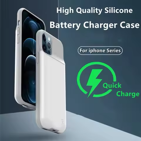 smart Battery Case for iPhone 14 13 12 11 Pro Max Portable Power Bank Charging Charger Cover for iPh