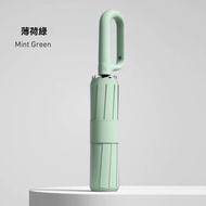 A8- (綠色)環扣防曬雨傘 自動傘 自動遮 短傘 短遮 縮骨遮 遮陽傘 防曬傘 雨傘 雨遮 加厚骨架 晴雨兩用