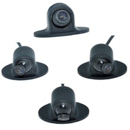 New hd ccd rear view camera hd ccd cmos 360 degree visible dark For car mount