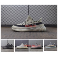 Mens Womens Yeezy Boost 350 V2 'Granite'Running Shoes Black White Sports Sneakers Size 36-45