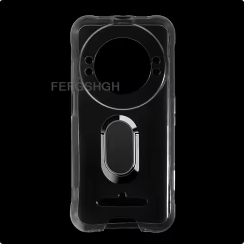 For Ulefone RugKing 5.99" 2025 Ulefone RugKing Back Ring Holder Bracket Phone Case Smartphone TPU So