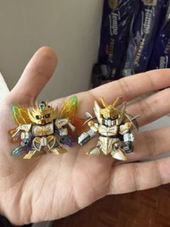 SD高達 三國傳 扭蛋 GK 劉邦 項羽 上色完成品