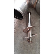 Mud drill pump for 5,5 to 7.5hp diagonal gasoline engines