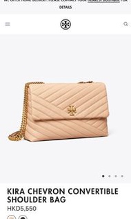 Tory Burch Kira Chevron Small Shoulder Bag