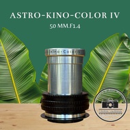 ASTRO-KINO-COLOR IV 50MM.F1.4 MODIFIED SONY E MOUNT