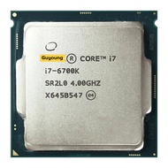 แกน I7-6700k I7 6700 K I7 6700 K 4.0 GHz ใช้ Quad-Core แปด-Thread 91W เครื่องประมวลผลซีพียู LGA 1151