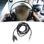 ORIENMY Earphone Replacement Cable, Flexible Silver Plated Copper Earbuds Upgrade Wire, Plug and Pla