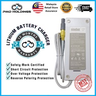 [12 Months Warranty] Second Hand 63V 1.9A / 61V 1.9A Battery Charger For Ninebot One C, C+, E, E+, P