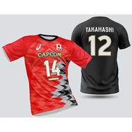 Japan CAPCOM Men's Volleyball 2024 Team Jersey