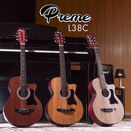 Preme L38C Acoustic Guitar/Free Bag + Pick 38 Inch