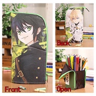 Anime Seraph of the end Cosmetic Bags &amp; Cases Yuichiro Hyakuya Pencil Cases