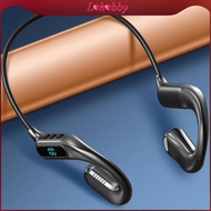 [Lohobby] Open Ear Headphone, Wireless Flexible Ear Hook Secure Air Conduction Headphones Sports Hea