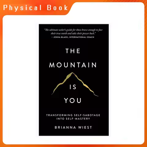 【100% New Book】The Mountain Is You: Transforming Self-Sabotage Into Self-mastery English Books by Br
