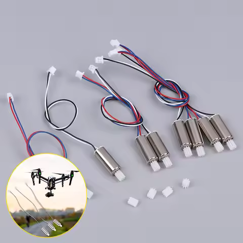 Universal 8-Tech Gear Motor for E58 RC Mini Drone: Quadcopter Engine & Housing Replacement
