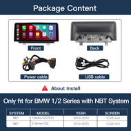 1025 Drahtlose  CarPlay Android Auto Multimedia Display Bildschirm Für BMW 1 2 3 4 5 Serie F10 F20 F