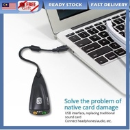 The ShopKl 5HV2 USB 2.0 Virtual 7.1 Channel Audio External Sound Card Adapter