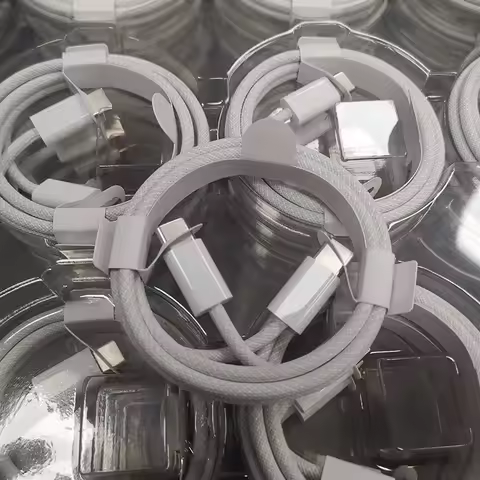 10-50pcs 1M 3FT 60W USB C to Usb-C Type c PD Cable Fabric Cables For Samsung S10 S20 S23 S24 Phone 1
