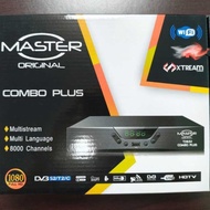 Master TV Box DVBT2 S2COMBO Set-Top Box Two-in-One TV Receiver Support WIFi