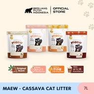 MAEW Premium Cassava Cat Litter - Fragrant Cat Litter 7L