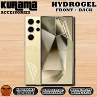 Hydrogel Front + Back Screen Protector Samsung S21 FE / S21 Ultra / S21+ / S21